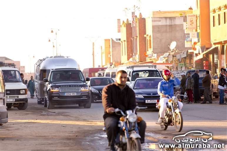 "رنج روفر" SDV8 الجديدة كلياً 2013 تقوم بتجربة فريدة من انكلترا الى دولة المغرب العربية بالصور 1